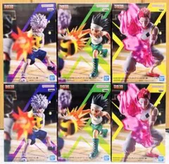 HUNTER×HUNTER フィギュア G.I.編 ゴン キルア ヒソカ 6点