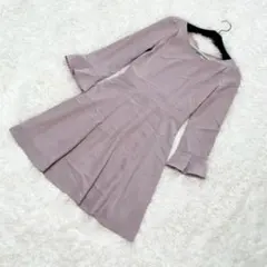 PROPORTION BODY DRESSING フレアワンピース くすみピンク