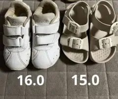 【梢様専用】キッズ スニーカーとサンダルセット