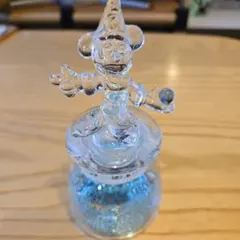 ガラス製 ミッキーマウス 置物