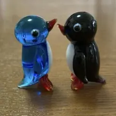 ペンギン 親子 陶器 置物 - メルカリ