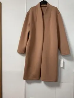 aura de attirer ボンディングノーカラーコート