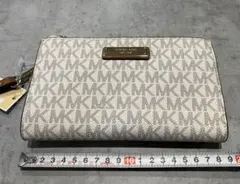 【未使用品】マイケルコース　二つ折り財布　ジェットセット　バニラ　レディース
