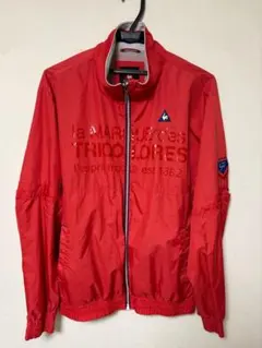 ルコックスポルティフゴルフ 2ウェイ ジャケット 赤