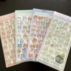 ちいかわ　ボンボンドロップシール　4枚セット