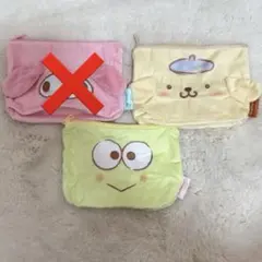 サンリオ台形ポーチポムポムプリン けろけろけろっぴ
