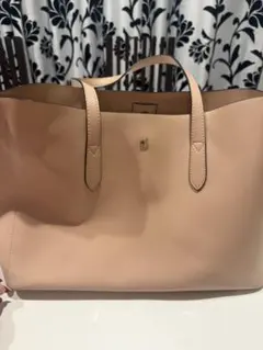 ベージュ トートバッグ レザー風 legado largo