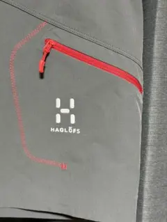 HAGLÖFS アウトドア ナイロンショートパンツ グレー M