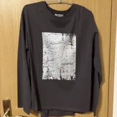 ユナイテッドアローズメタリックプリント ロングスリーブ カットソー