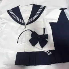 セーラー服 半袖 夏服 制服 JK 上下セット