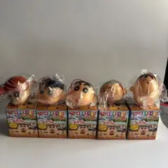 すき家　すきすきセット　クレヨンしんちゃん　パカっとぶらりんマスコット　全5種