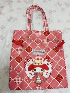 マイメロディ サンリオ バースデー トートバッグ