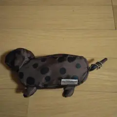 GuGuWorld ドット柄 犬型ポーチ