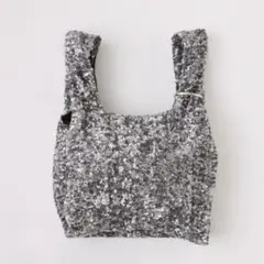 カラビナ付きスパンコールバッグ