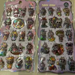 ラブブ　シール　2シートセット