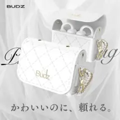 【新品】耳を塞がないイヤホン Budz ミニバッグ風ケース付 軽量 アクセサリー