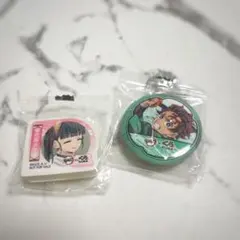ビッくらポン くら寿司×鬼滅の刃 缶バッジ＆消しゴムセット