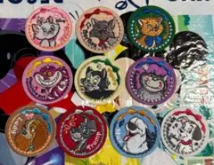 ディズニー　刺繍ステッカー　全種類　コンプリート