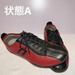 Negroni ネグローニ ドライビングシューズ レッド×ブラックのサムネイル