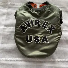 わんちゃんAVIREX MA-1 カーキ Mサイズのサムネイル