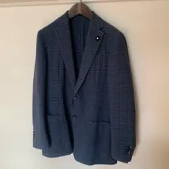 LARDINI テーラードジャケット ギンガムチェック 48/L LARDINI テーラードジャケット ギンガムチェック 48/L - メルカリ