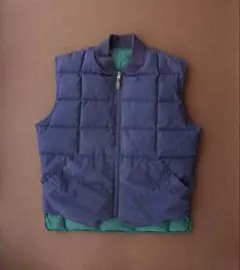 90's Eddie Bauer エディーバウアー ダウンベスト リバーシブル