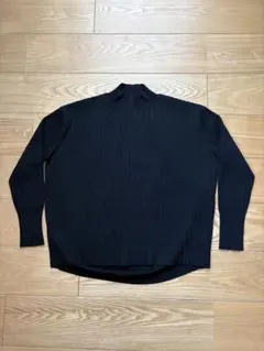 ユナイテッドアローズ　ワイドリブハイネックニット　ブラックのサムネイル