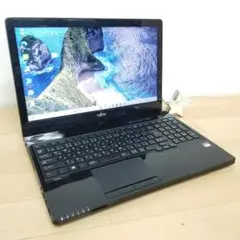 期間限定 新品SSD Win11 DVD再生可 ノートPC 富士通(E0608)