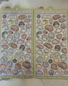 【正規品】2枚セット　ボンボンドロップシール　京都水族館限定