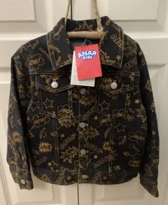 値下しました　ANAP kids 新品タグ付　デニムジャケット　サイズ１２０