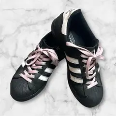 ま*ー様 adidas Superstar ブラック/ホワイト