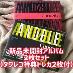 新品未開封 AND2BLE アルバム 2枚セット タワレコ特典トレカ2枚付