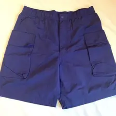 【最終値下げ　正規店購入】UNIQLO ネイビー カーゴショートパンツ