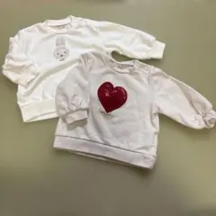 プティマイン　トレーナー　２枚セット