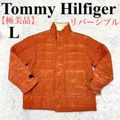 【極美品】トミーヒルフィガー　ナイロンジャケット　リバーシブル　ベージュ　L