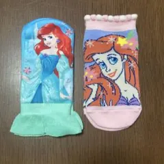 【新品】アリエル キャラクターソックス 2足セット　16〜18cm