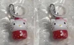 サンリオキャラクターズ いちごめじるしアクセサリー ハローキティ×2
