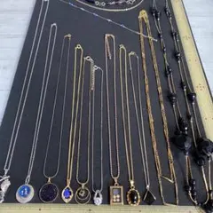 まとめ売りアクセサリーO61☆ネックレスなど13点クールビューティーオークション