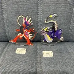 ポケモン アクリルスタンド ミライドン コライドン 2種セット