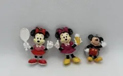 19. ディズニー　キーホルダー　３個セット　レトロ