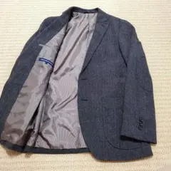 美品✨グリーンレーベルリラクシング グレー テーラードジャケット M ツイード
