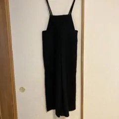 新品タグ付きVis サロペットパンツ黒