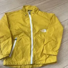 THE NORTH FACE イエローフルジップジャケット 120
