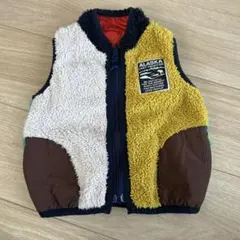 ブリーズ　リバーシブルベスト 80サイズ