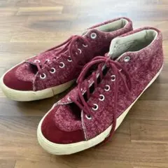 RFWTOKYO ロンハーマン　ハイカット　スニーカー　28cm エンジ