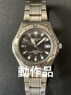 SEIKO ALBA EPSILON ソーラー腕時計 チタン