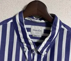 Steven Alan スティーブンアラン　ストライプ　ボタンダウンシャツ