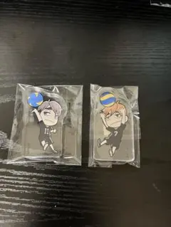 ハイキュー!! TO THE TOP ジャンプ！缶バッジ 宮治 宮侑 - メルカリ