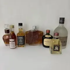 サントリーミニボトル ウイスキー ブランデー まとめ売り 焼酎 Hennessyのサムネイル