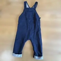 PETIT BATEAU プチバトー オーバーオール 12m 74㎝